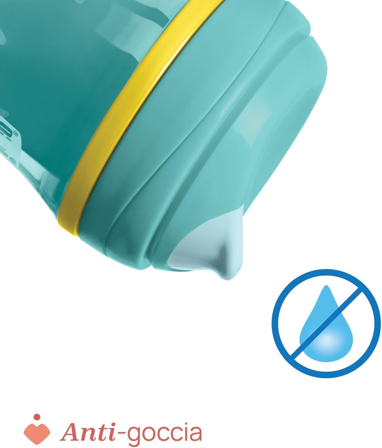 Chicco Active Cup Bicchiere Antigoccia 266 ml Azzurro - immagine 5