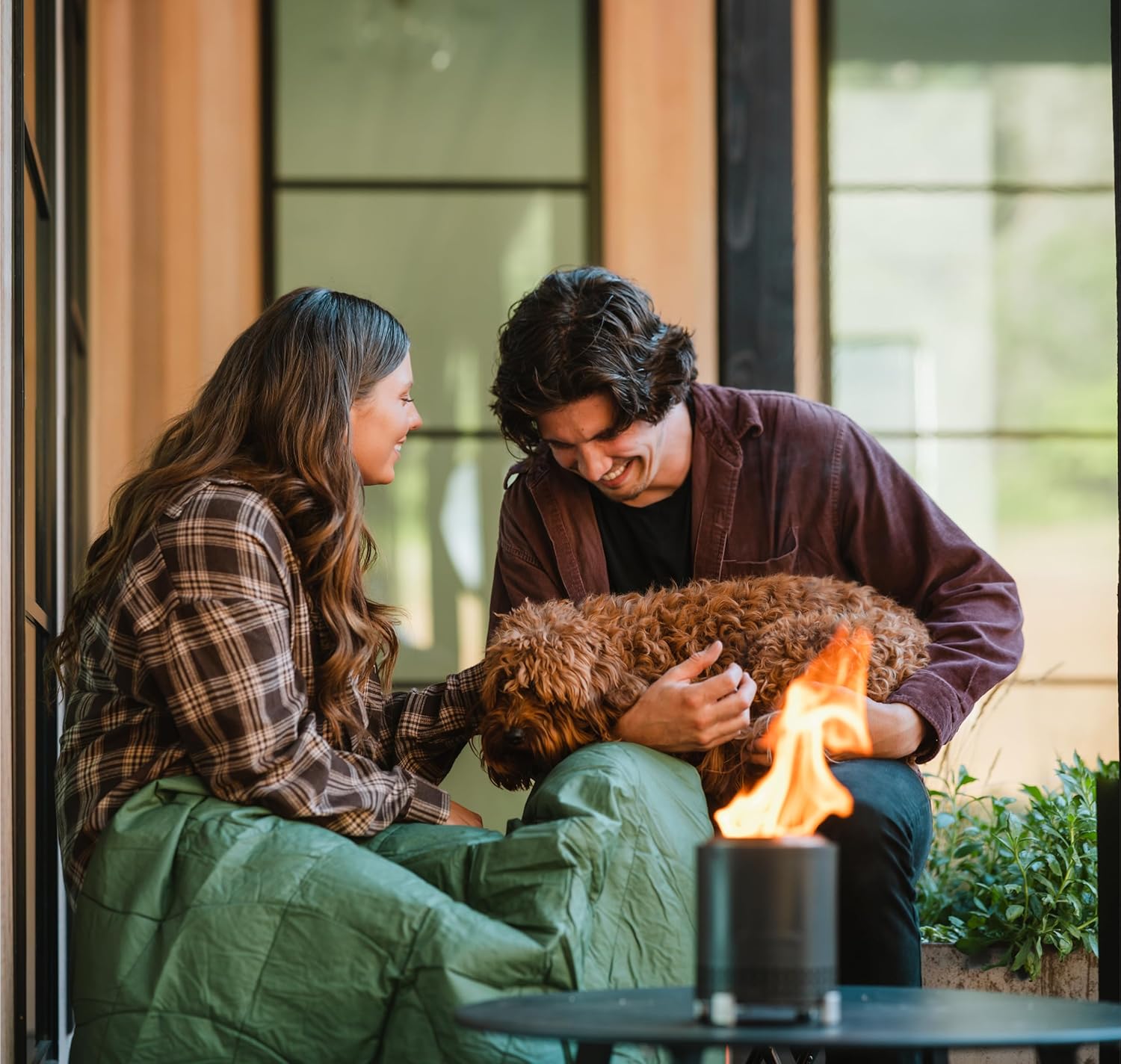 Solo Stove Mesa - Braciere da Tavolo con Supporto, Verde - immagine 7