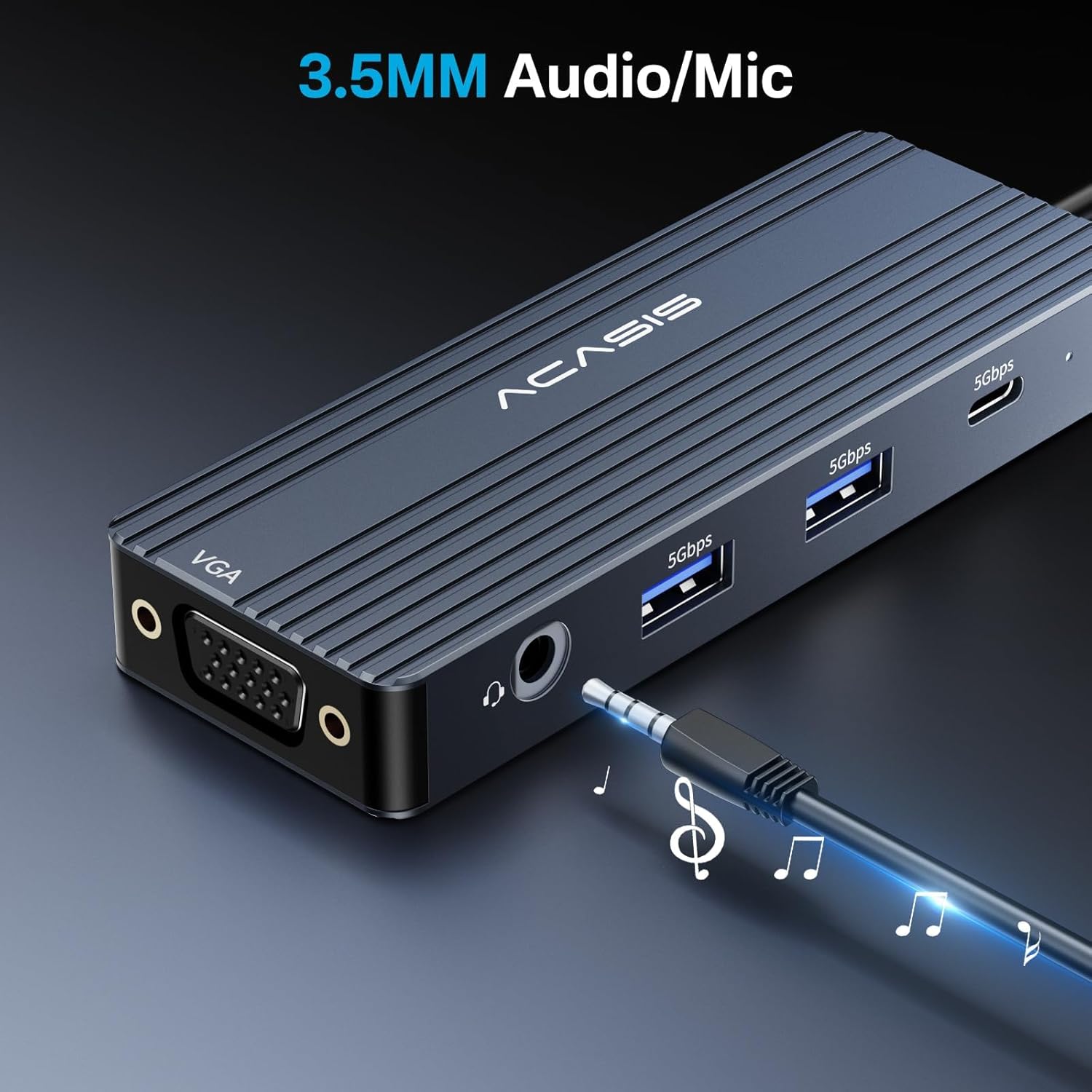 Acasis Docking Station USB-C Dual Monitor 8 in 1 - immagine 8