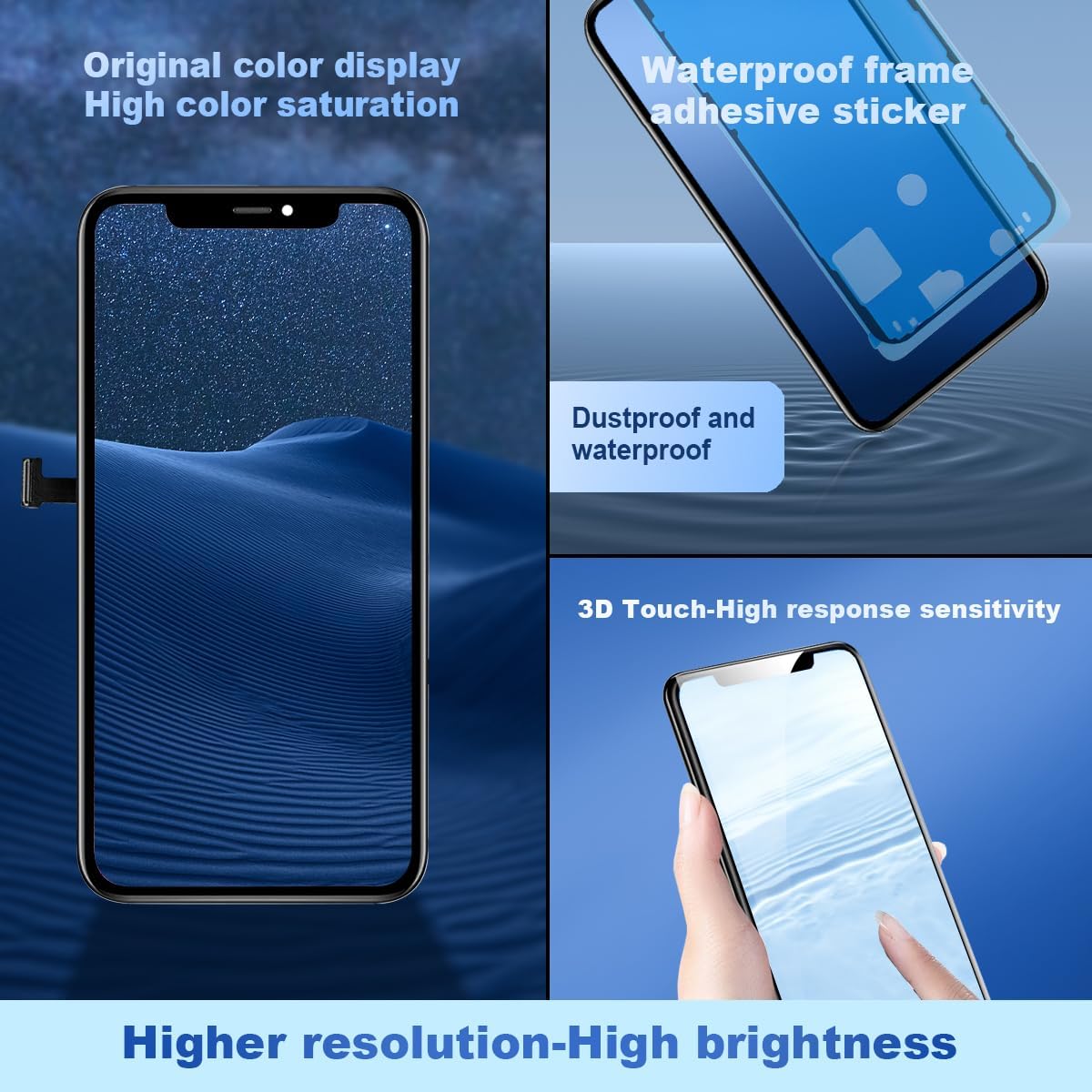 EFAITH Schermo Ricambio iPhone 15 LCD 6.1" - immagine 5