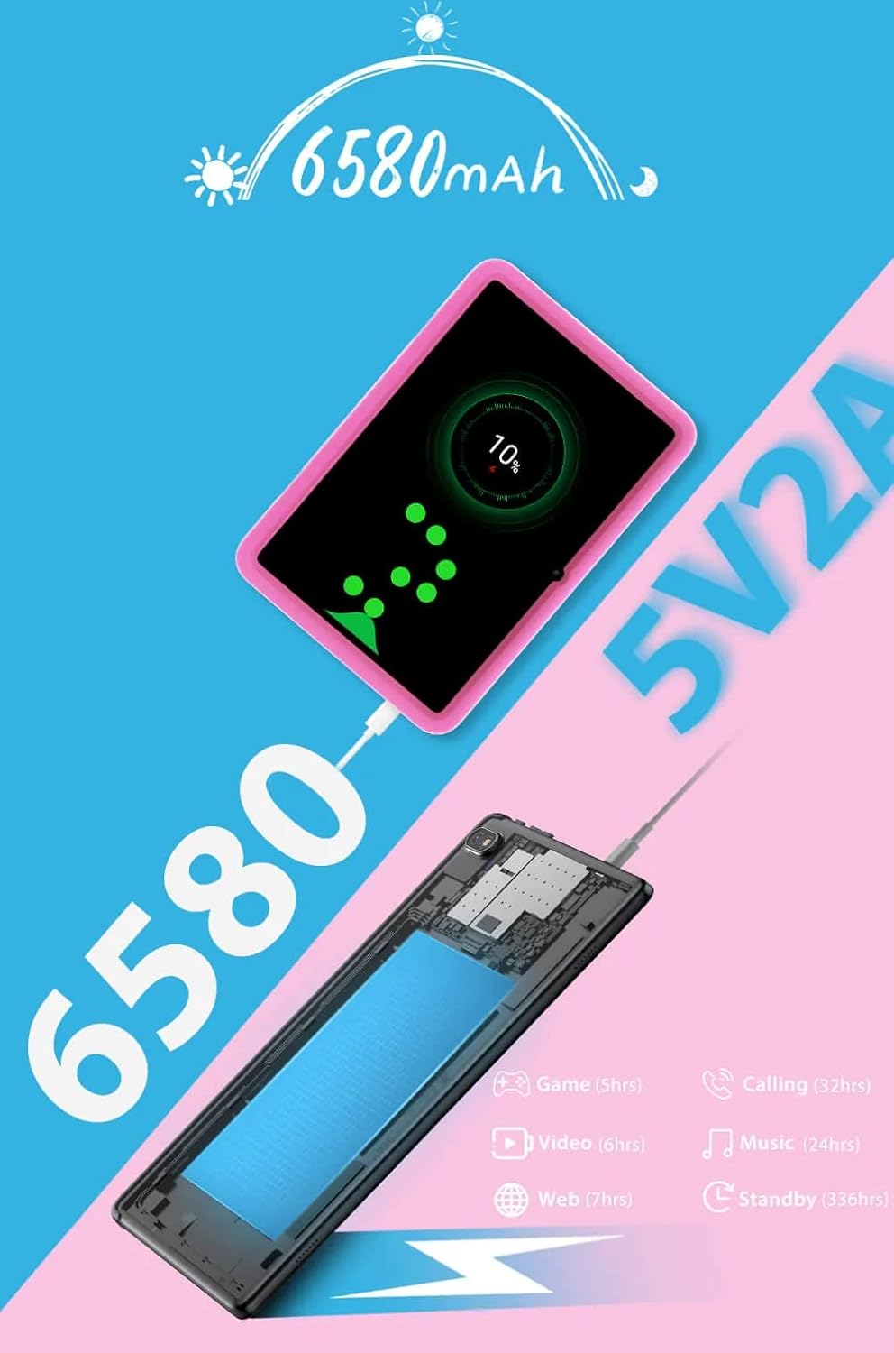 Blackview Tab7 Kids - Tablet Touch 10" Android 11 - immagine 2