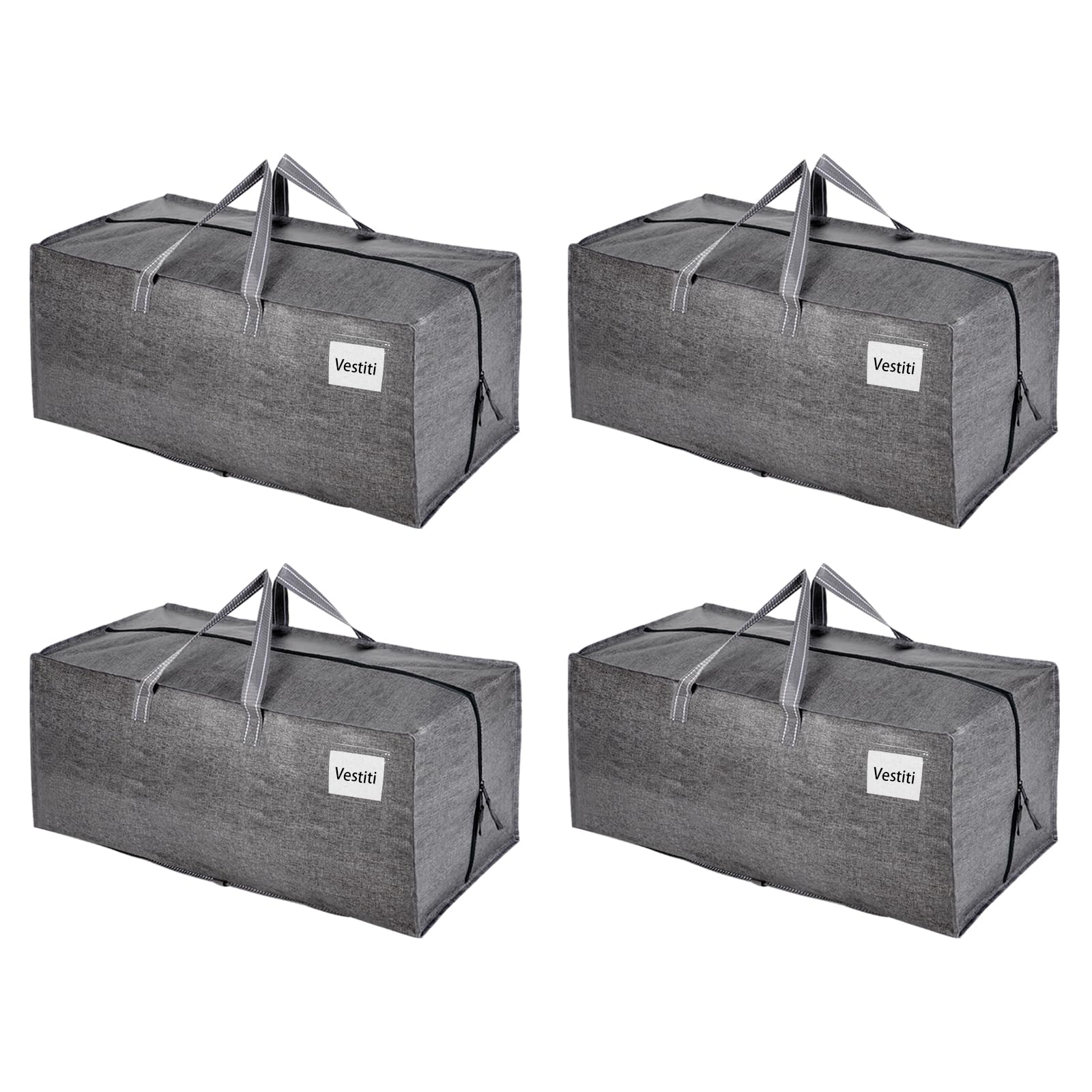 Veno Set 4 Borse da Trasloco Extra Large, Grigio
