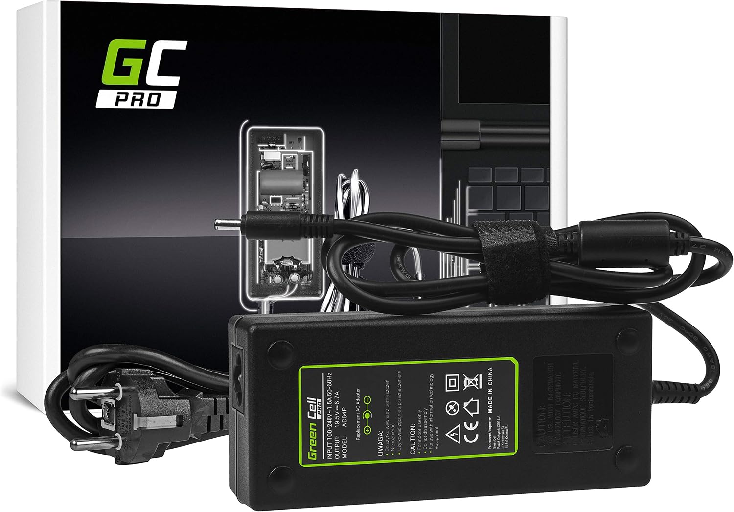 Alimentatore Dell 130W Alimentatore USB-C 130W Per Dell XPS/Precision/ Latitude – Caricabatterie 19.5V 6.7A Con Cavo Per XPS 15 17 E Precision 55xx/57xx