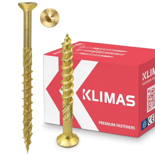 KLIMAS Viti per Legno Torx Set 4x40 mm - 400 Pezzi