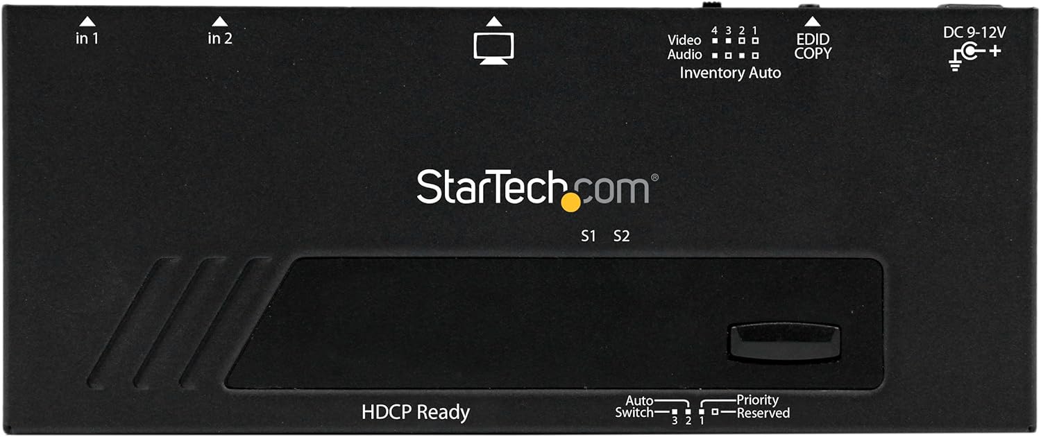 Startech.com Switch HDMI a 2 Porte con Commutazione Automatica - immagine 2