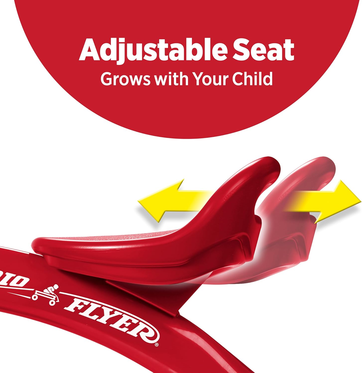 Radio Flyer Triciclo Red Rider per Bambini - immagine 6