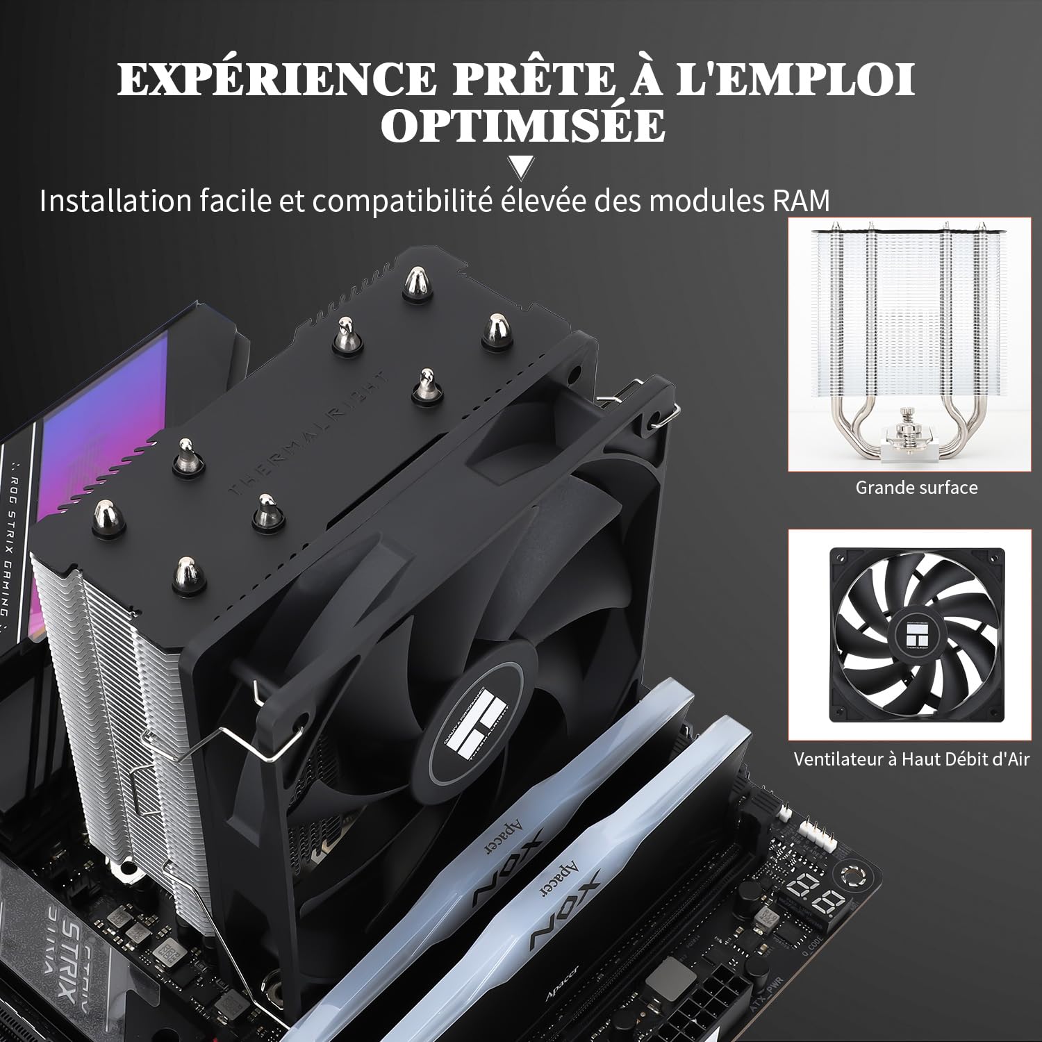 Tr Assassin X 120R SE - Raffreddatore CPU 4 Heatpipe - immagine 4