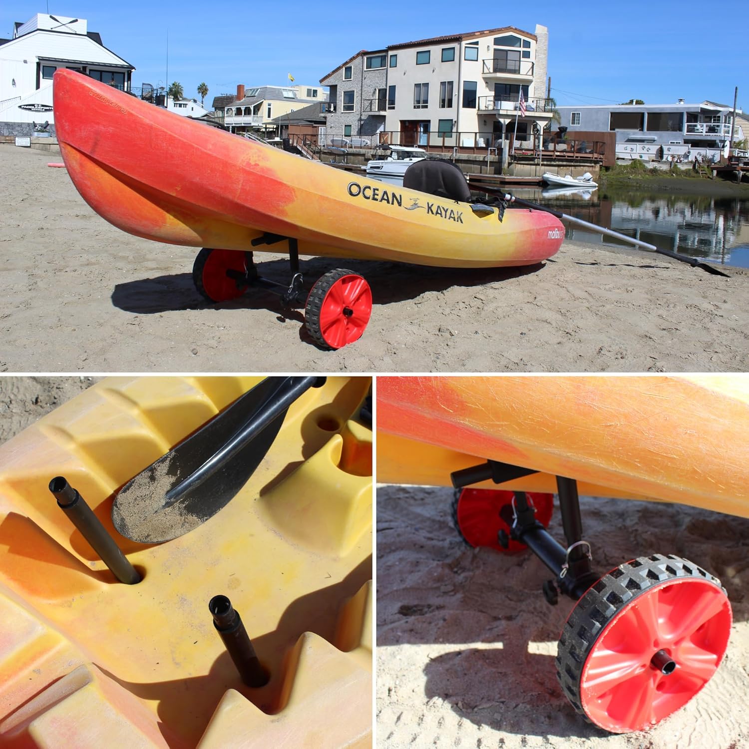 Carrello Multifunzionale per Kayak e Canoa - immagine 4