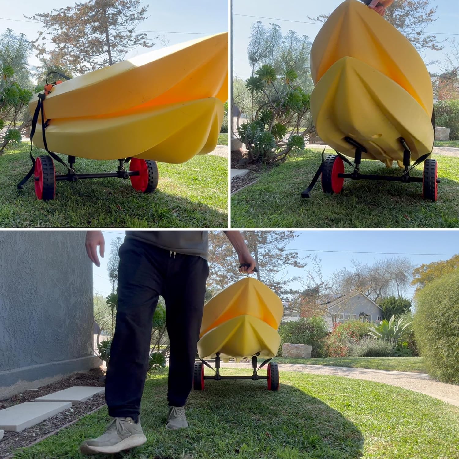 Carrello Multifunzionale per Kayak e Canoa - immagine 5