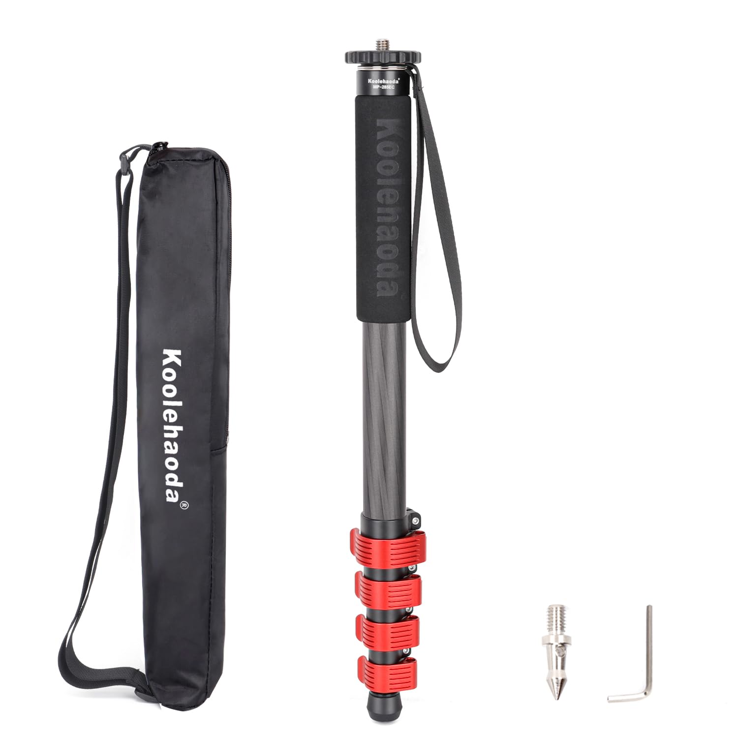 Koolehaoda Monopiede per Fotocamera 64" in Fibra di Carbonio