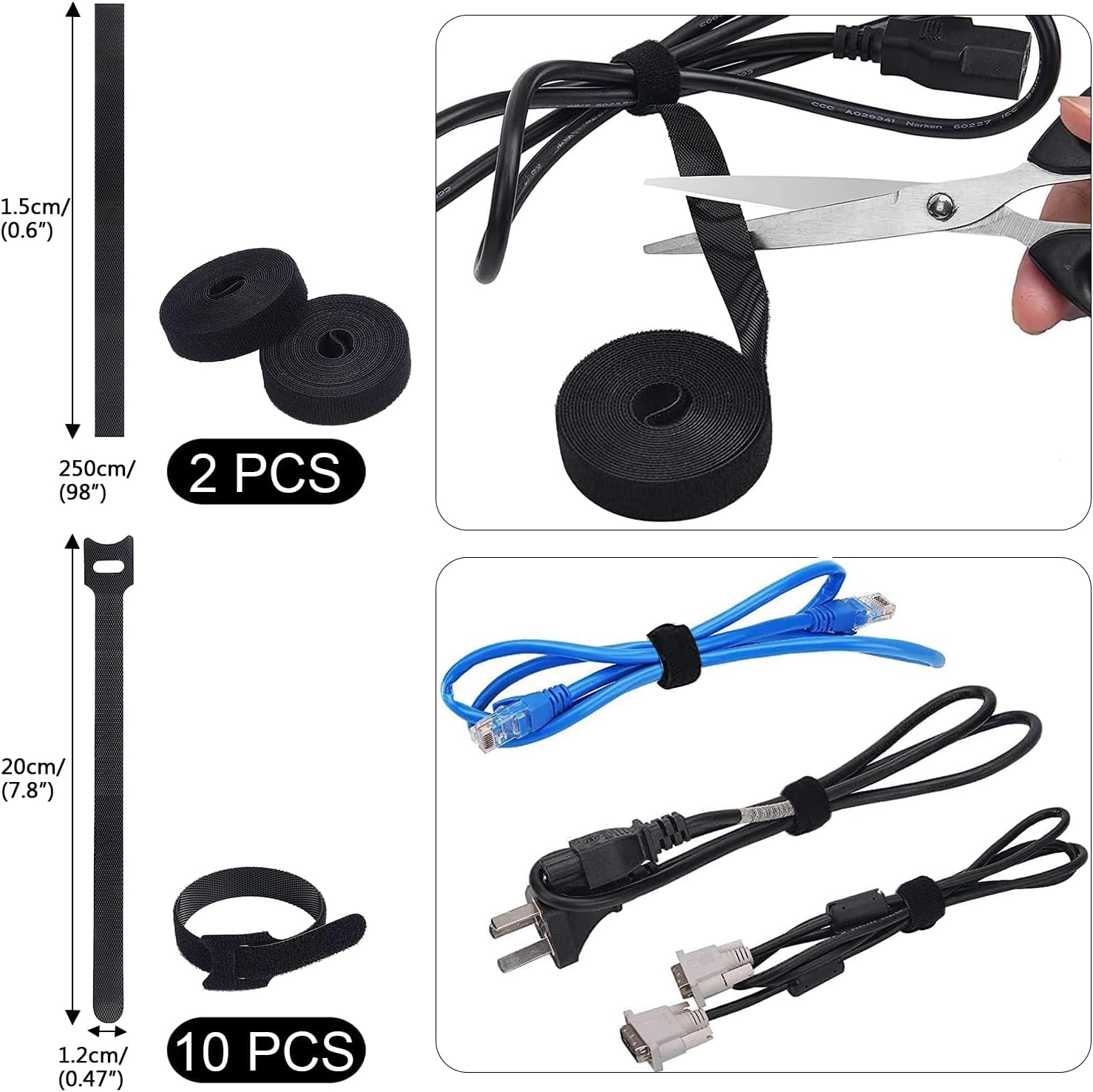 Soulwit Kit Gestione Cavi Completo - immagine 5