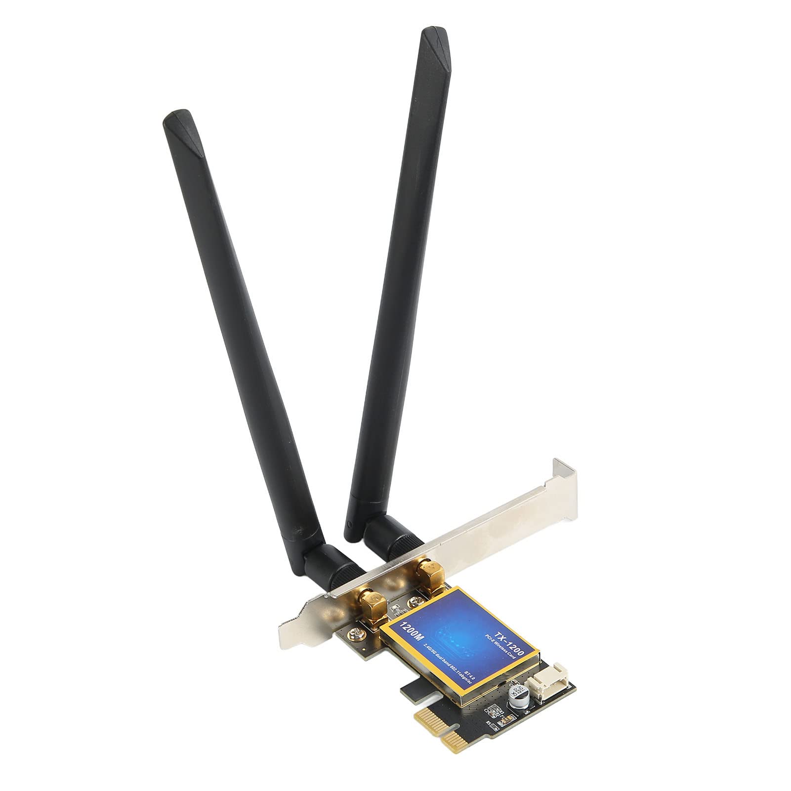Scheda WiFi PCIE Dual Band da 1200 Mbps con Bluetooth 4.0 per Adattatore di Rete Wireless Desktop