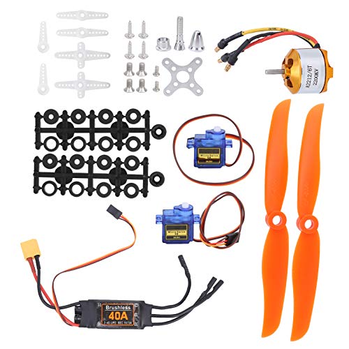 Upaldhou Kit Motore per Aeroplano RC 2212 KV2200