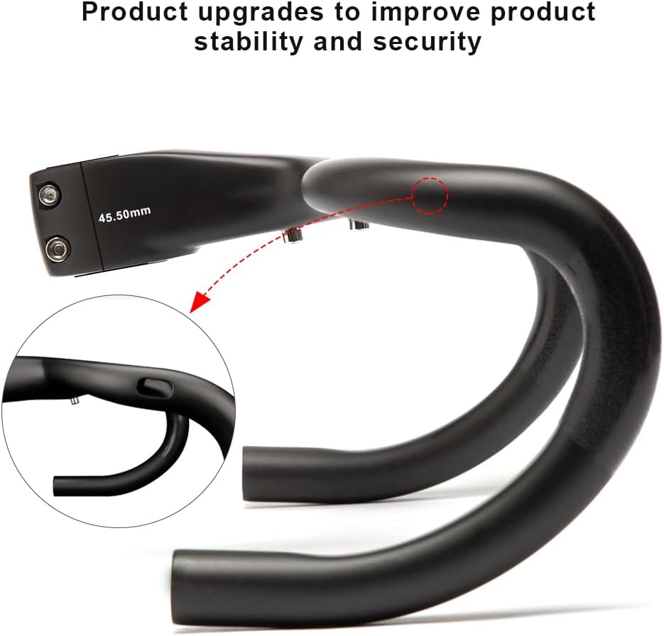 Alfa Pasca Manubrio Integrato Bici Corsa Carbonio 28.6mm - immagine 3