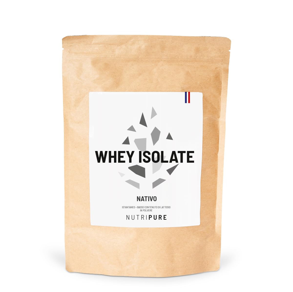 Whey Protein, Siero Di Latte Isolato In Polvere Nativo | Integratore Alimentare di Proteine del Latte | Sviluppo Muscolare E Allenamento | 94% Di Proteine, 25% Di BCAA, 52% Di EAA | Neutro | 750 Gr