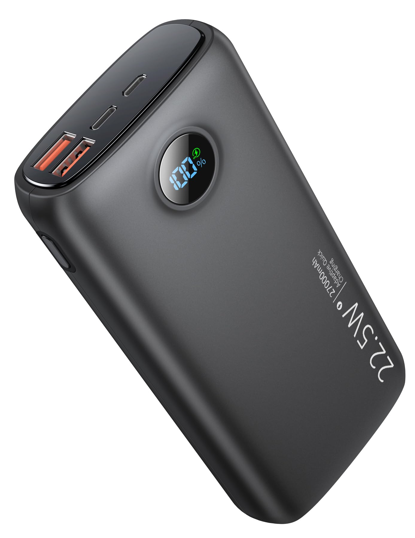 Snomh Power Bank 27.000mAh - Ricarica Rapida 22,5W PD3.0 QC4.0