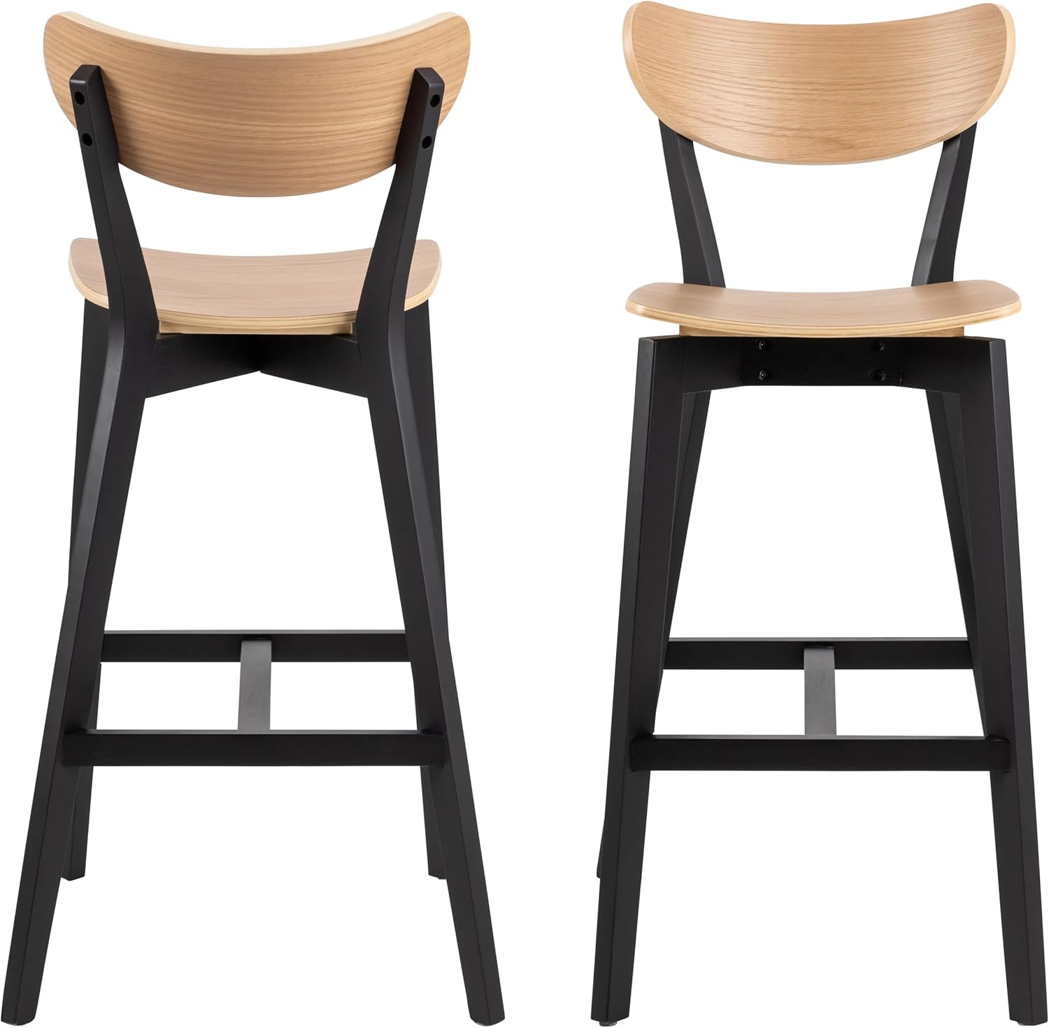 Ac Design Furniture Roxanne - Set 2 Sgabelli Bar - immagine 3