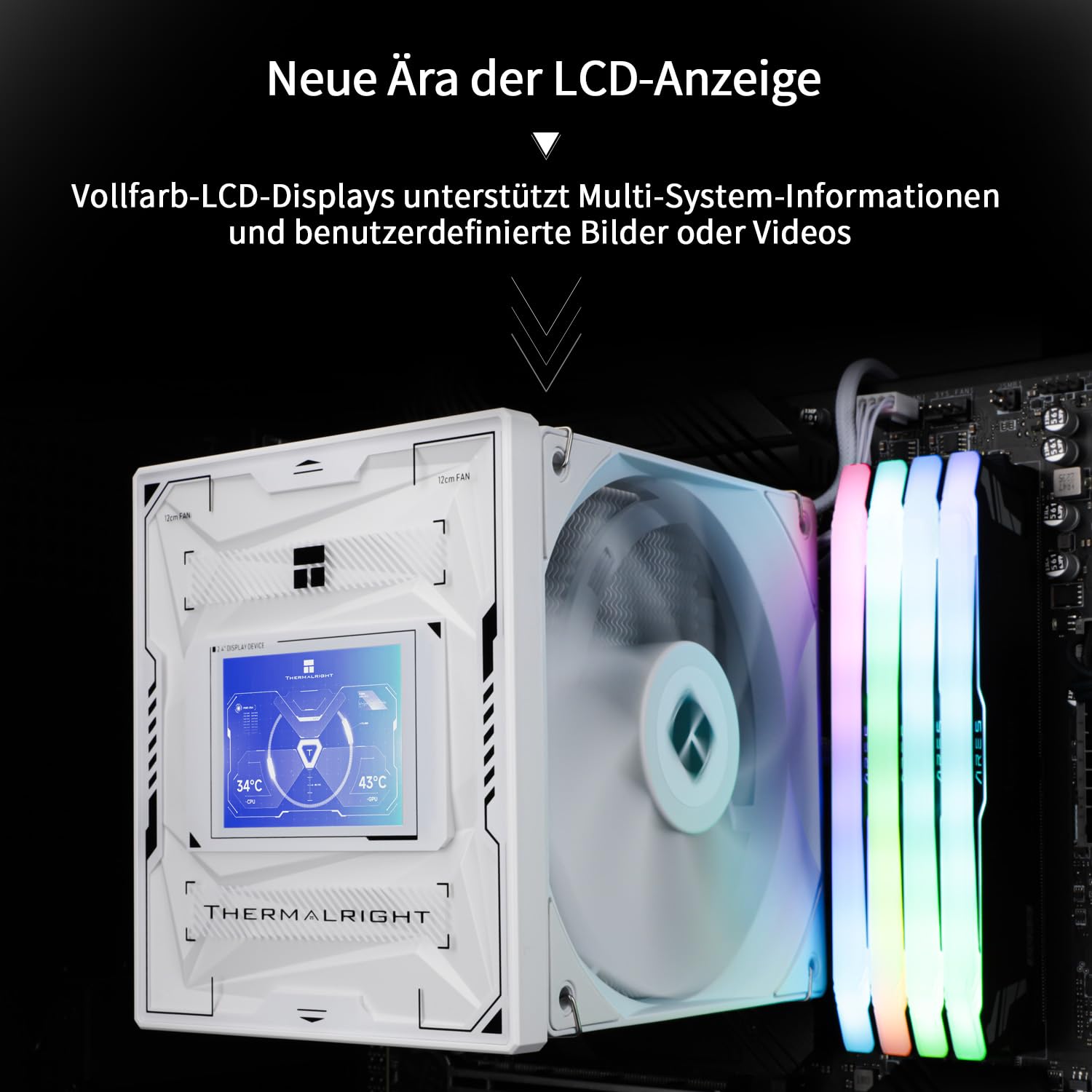 Thermalright Burst Assassin 120 Vision White - Raffreddatore CPU - immagine 5