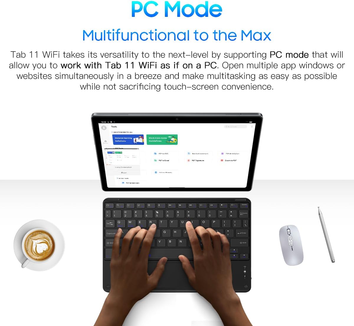 Blackview Tab 11 WiFi Android 12 Tablet 10.36" 2.4K - immagine 4