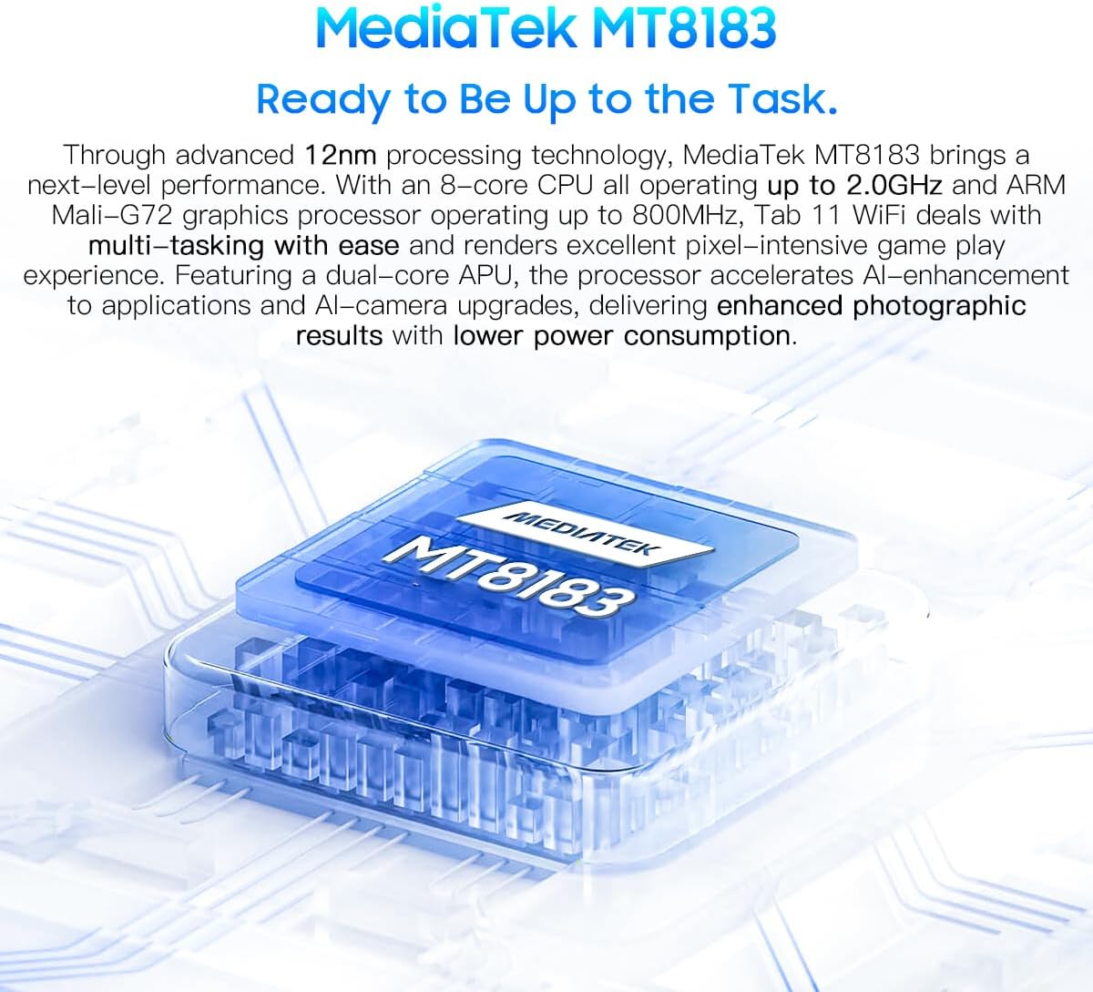 Blackview Tab 11 WiFi Android 12 Tablet 10.36" 2.4K - immagine 8