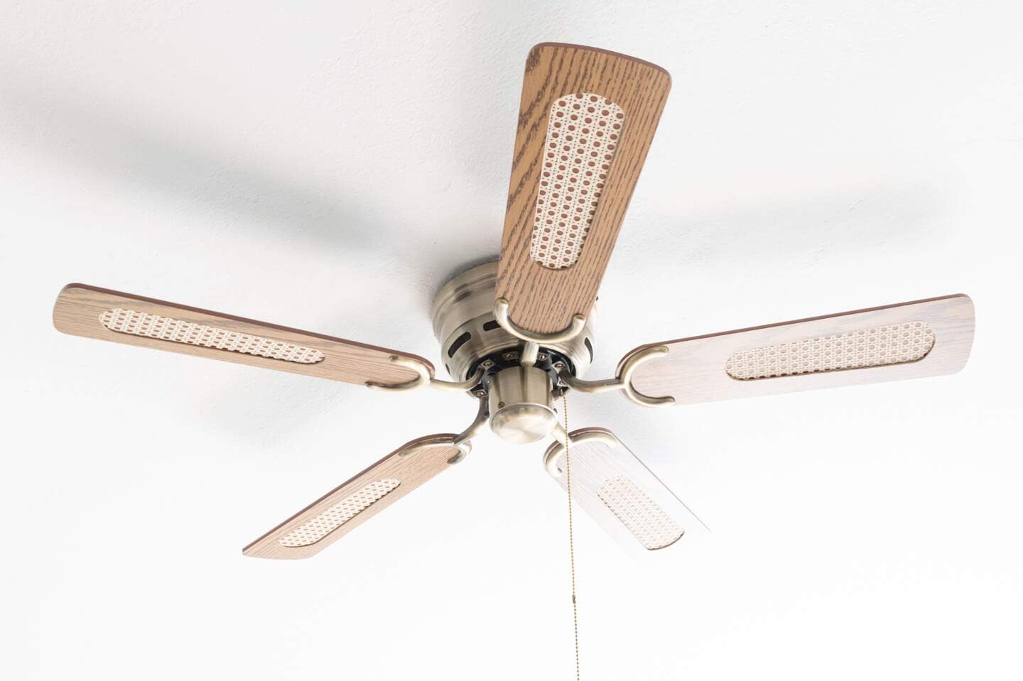 Pepeo Kisa Deluxe - Ventilatore a Soffitto Ottone Anticato - immagine 5