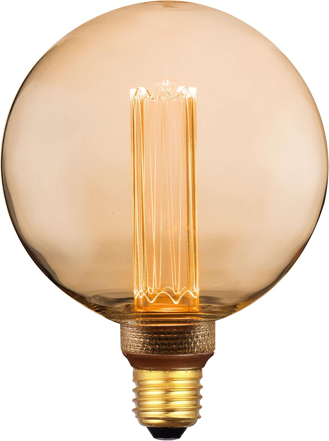 Greenandco 4x Lampadina LED Vintage E27 G125 4W - immagine 2