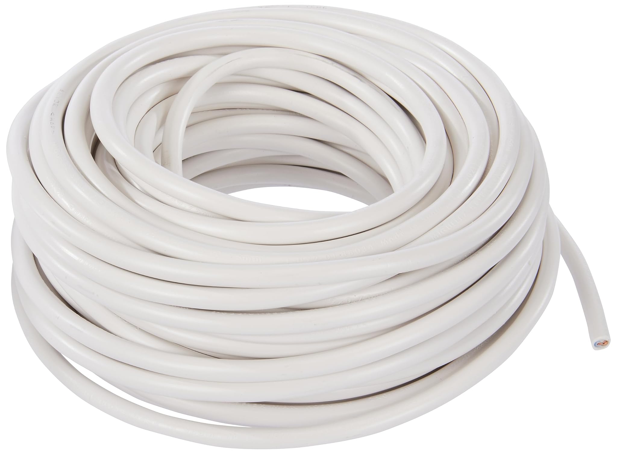 Electraline 11185 - Cavo H03VV-F 20mt, Bianco