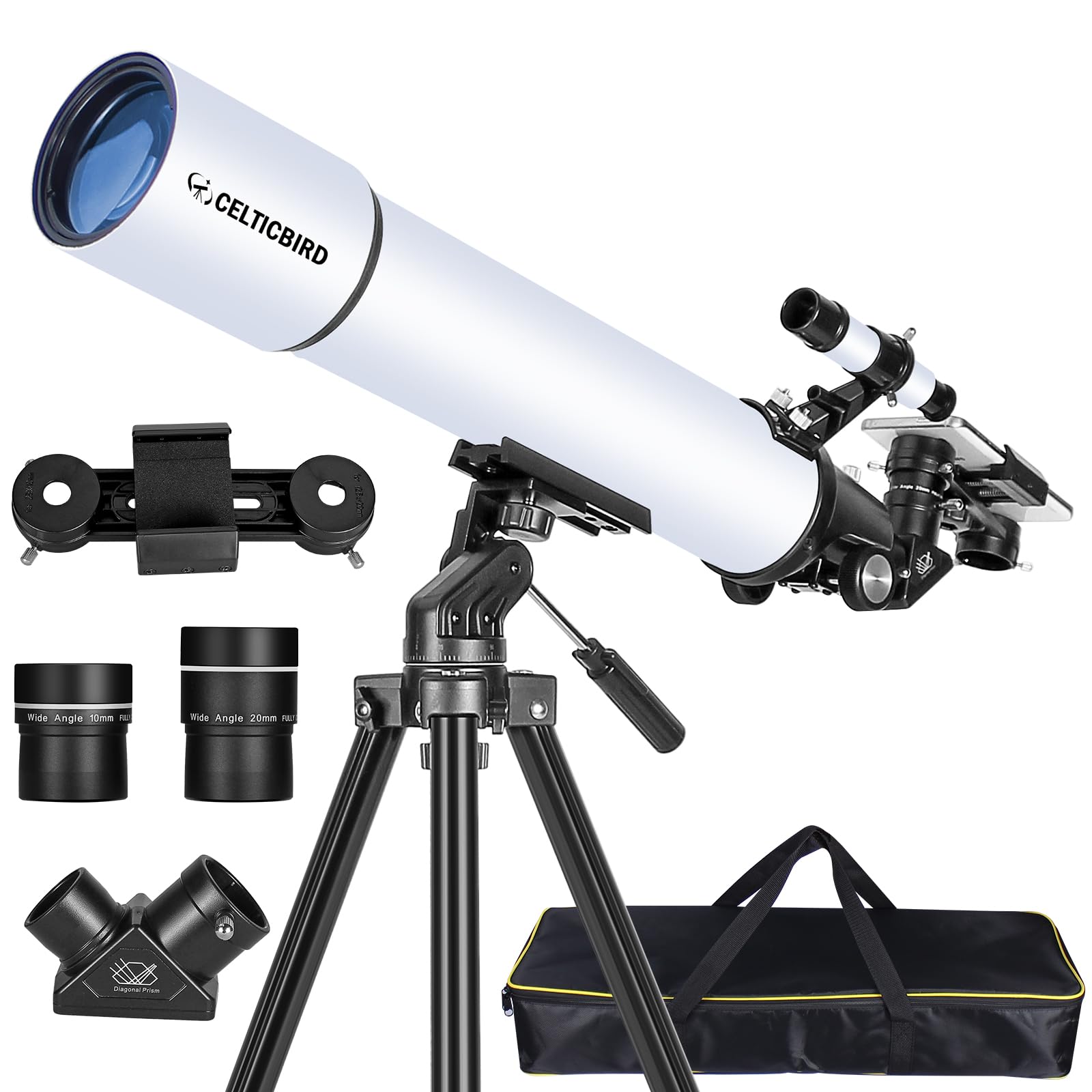 Telescopio Celticbird 80AZ per Adulti e Principianti