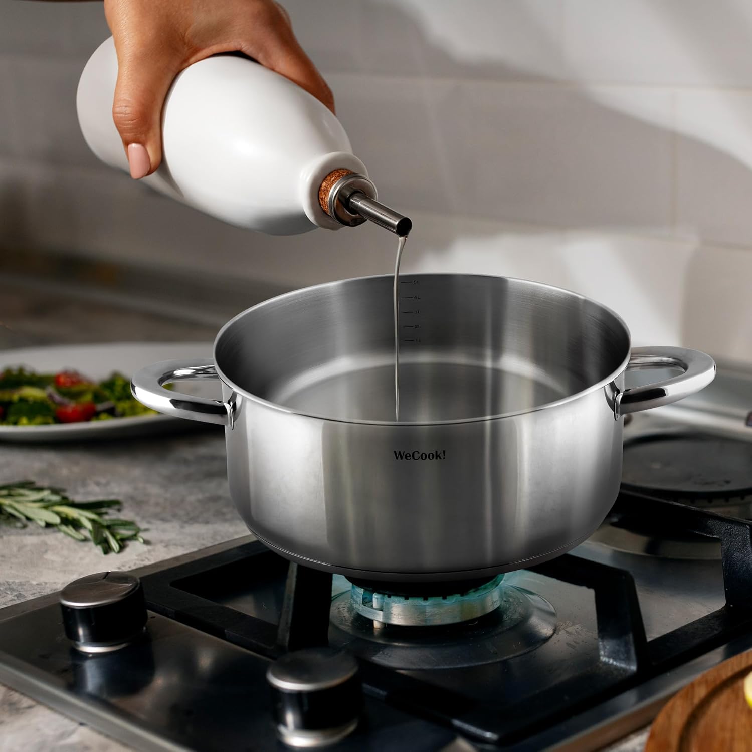 Wecook! Pentola in Acciaio Inox 18/10 con Coperchio - immagine 7