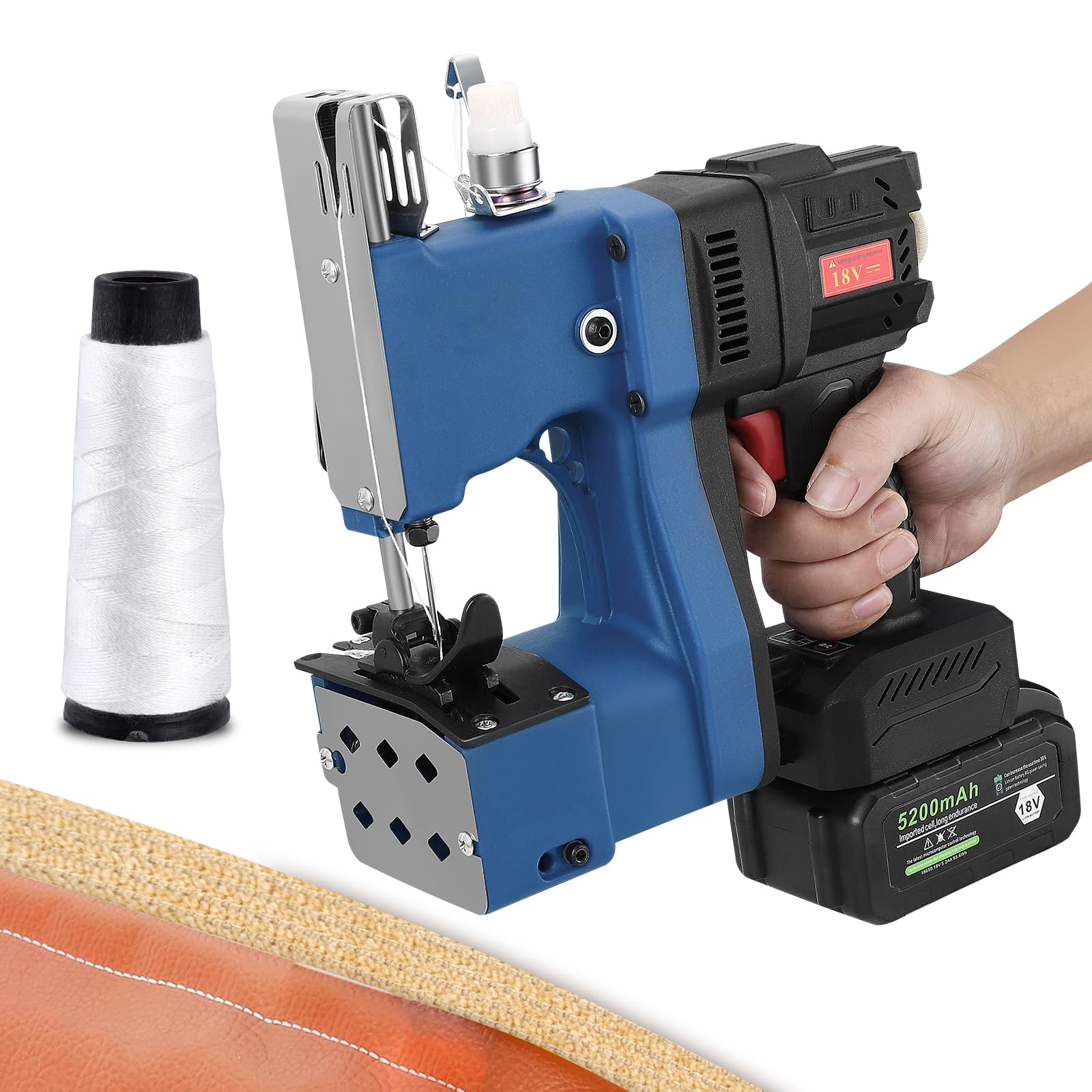 Macchina da Cucire Portatile per Sacchetti 5s/sacchetto