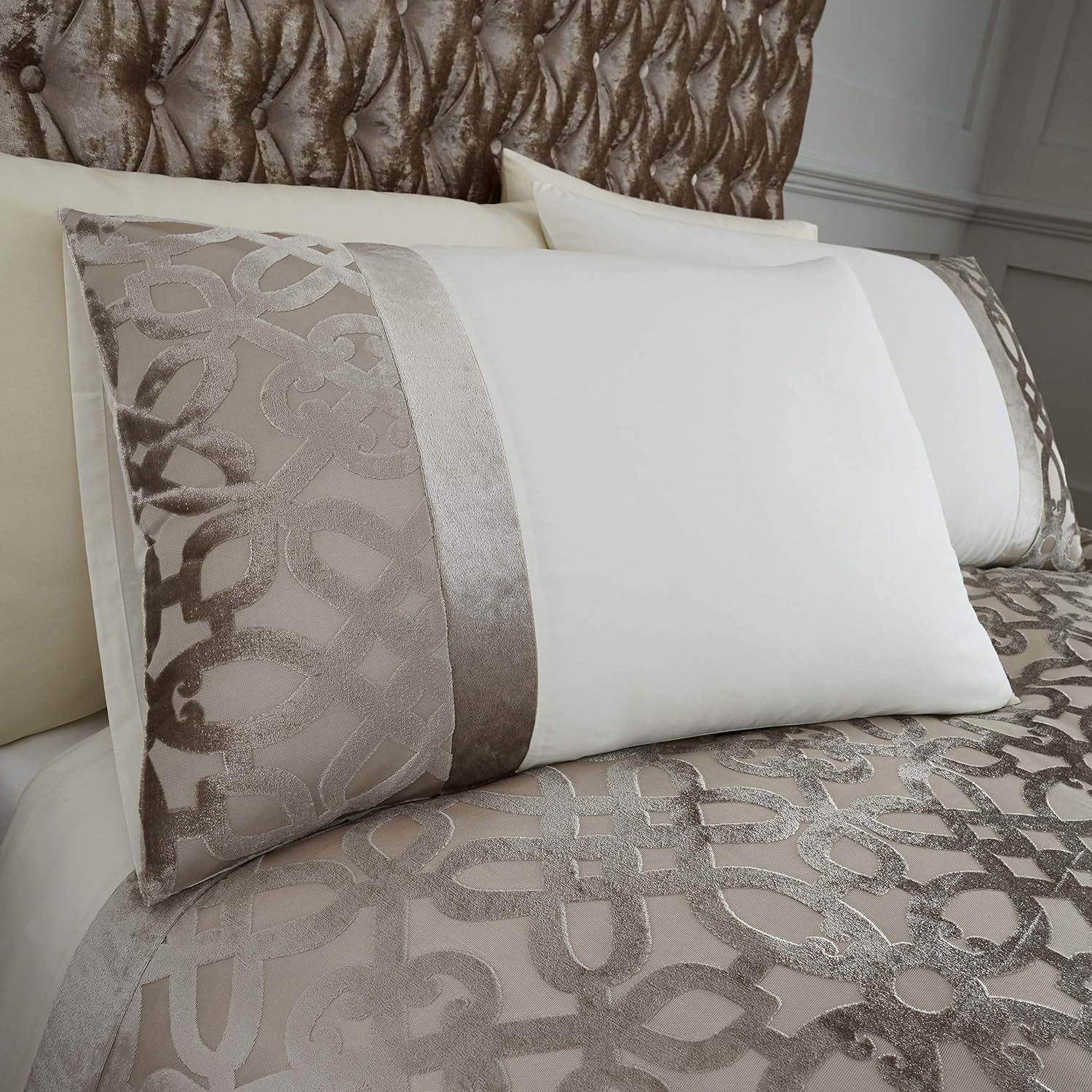 Catherine Lansfield Set Copripiumino King Size 3 Pezzi - immagine 2