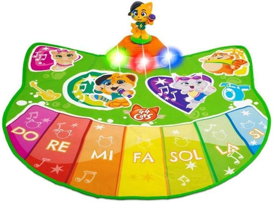 Chicco 00009916100000 44 Cats - Tappetino da Gioco, Multicolore - immagine 5