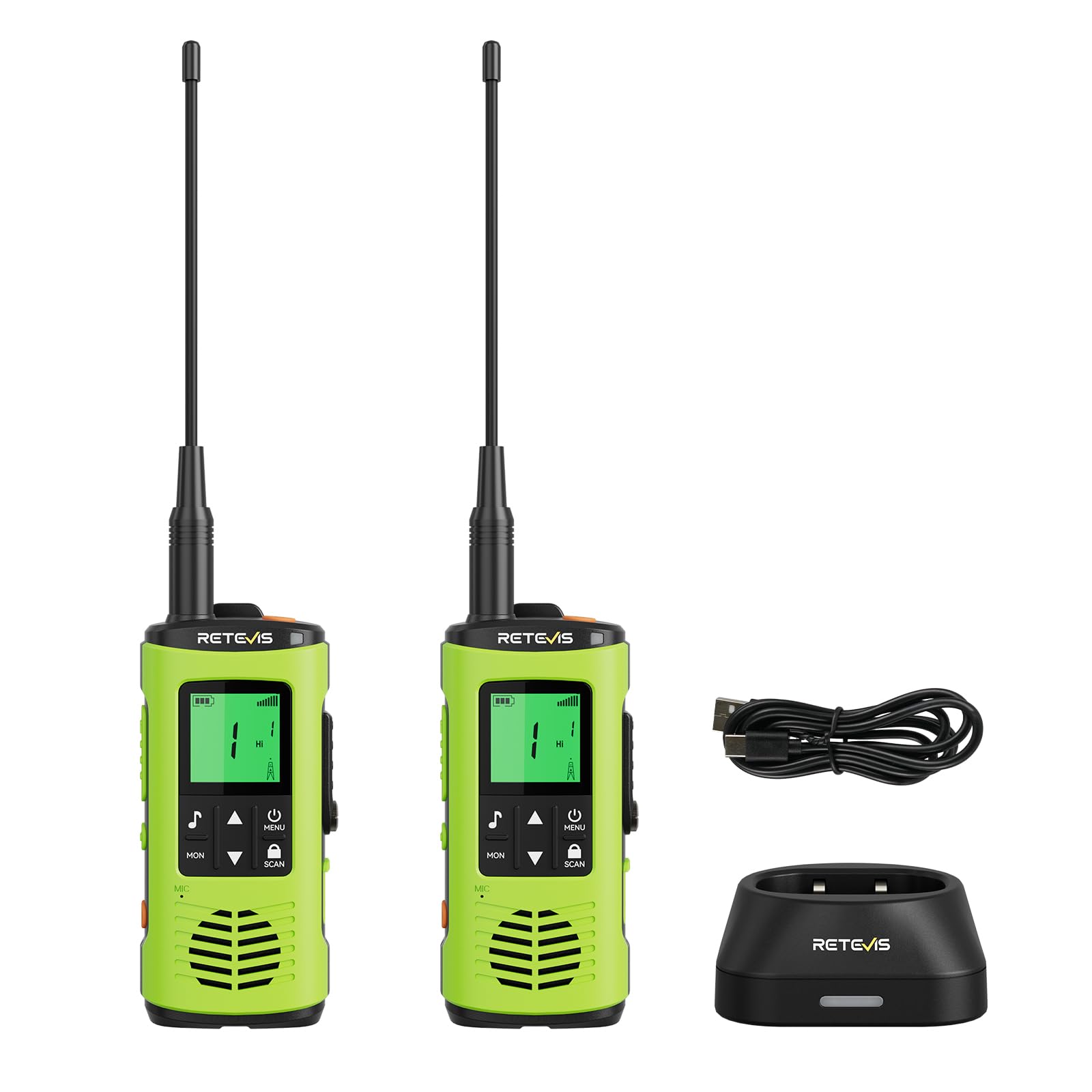Retevis EZTalk 64S Walkie Talkie Impermeabili IP68 (1 Paio)