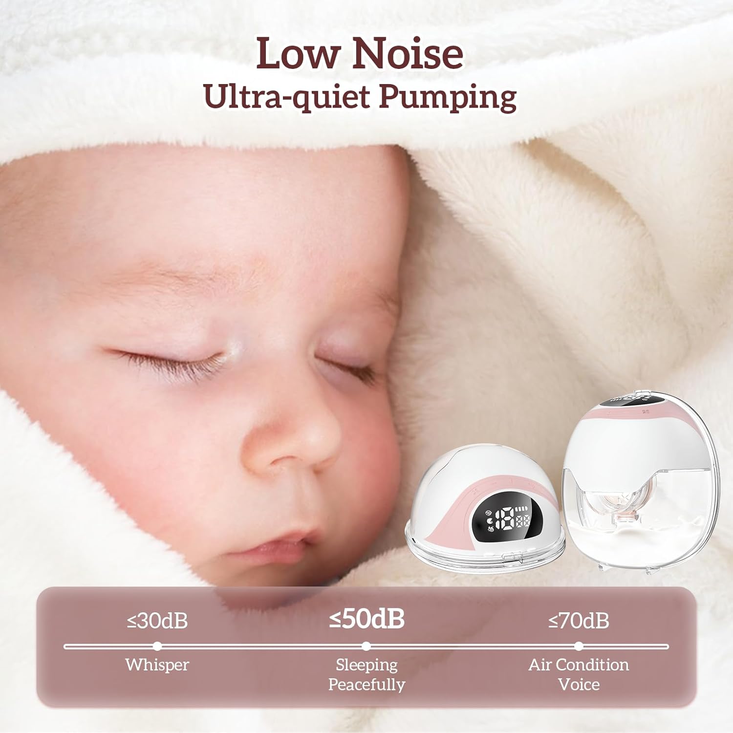 Tiralatte Elettrico Indossabile con Display LED - immagine 4