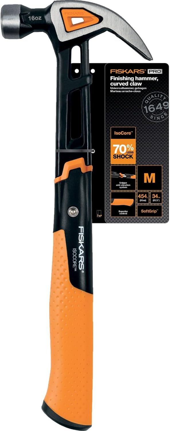 Fiskars Martello Universale IsoCore M con Granchio Curvo - immagine 1