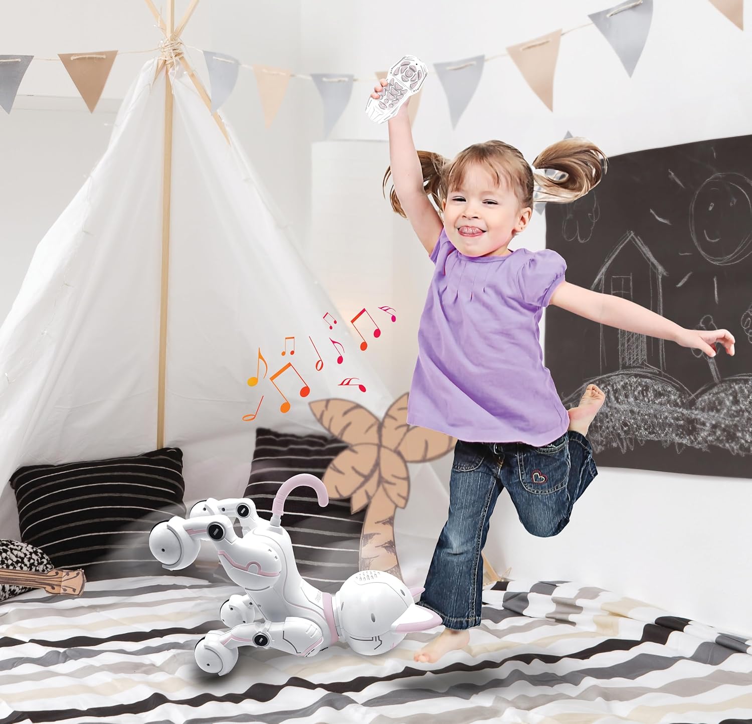 Lexibook Power Kitty® - Gatto Robot Telecomandato - immagine 3