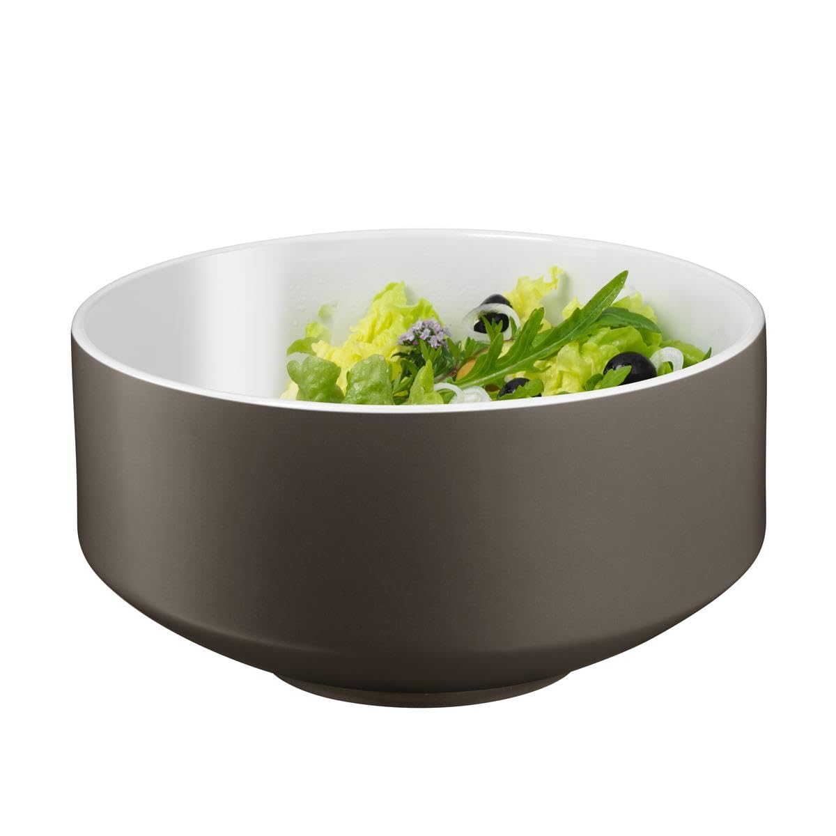 WMF 656069450 Flower Set di 3 Pezzi per Insalata, Grigio