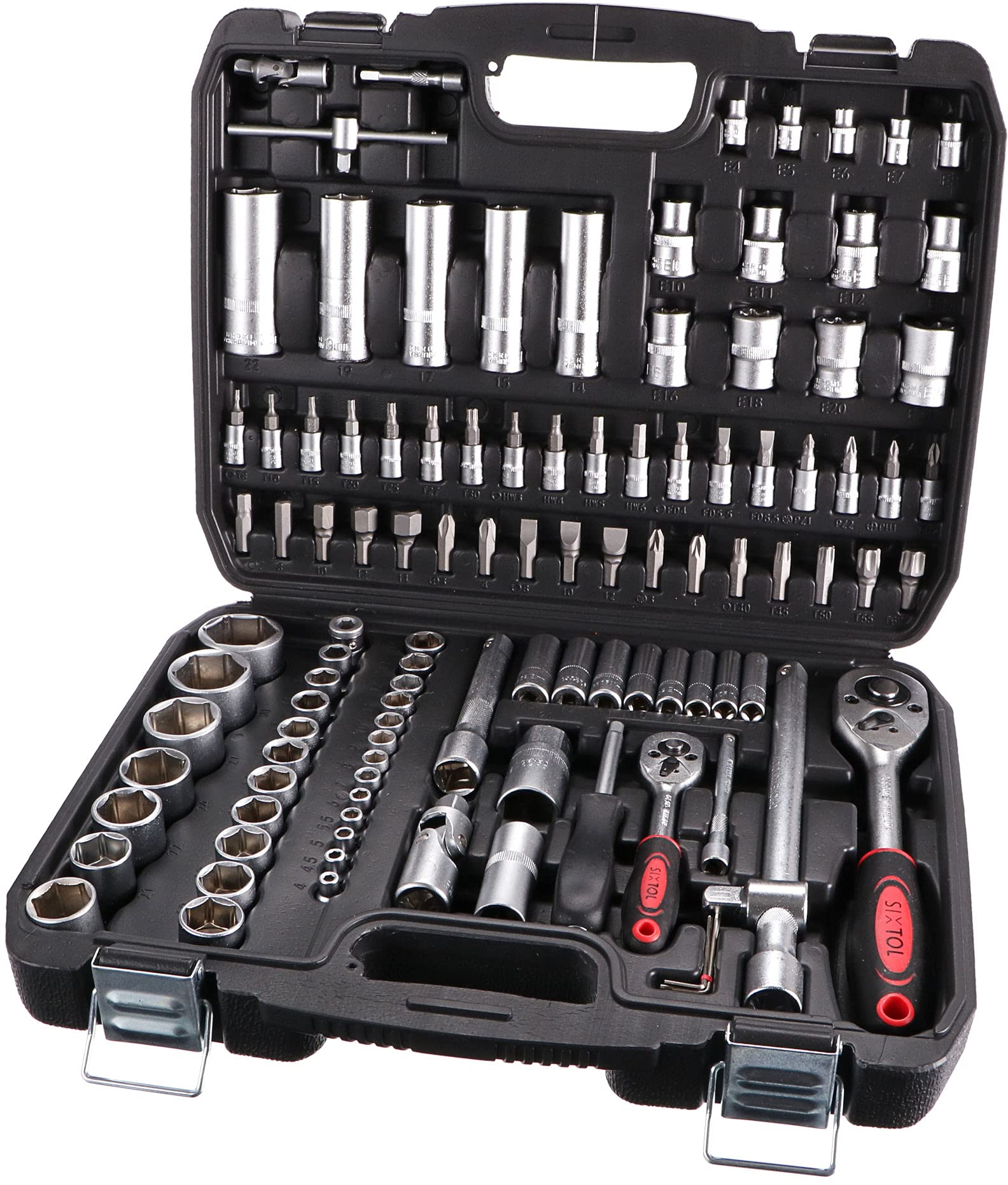 Sixtol TOOL SET 108 Pezzi in Cassetta Attrezzi