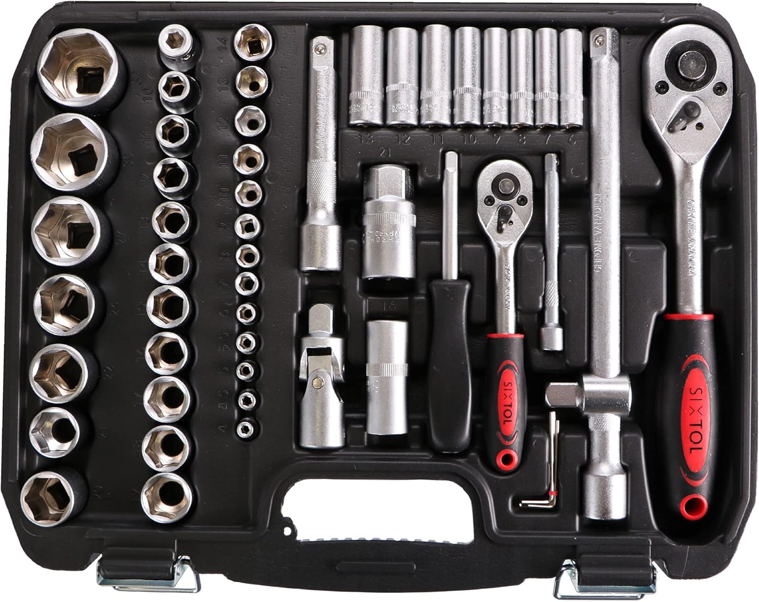 Sixtol TOOL SET 108 Pezzi in Cassetta Attrezzi - immagine 2