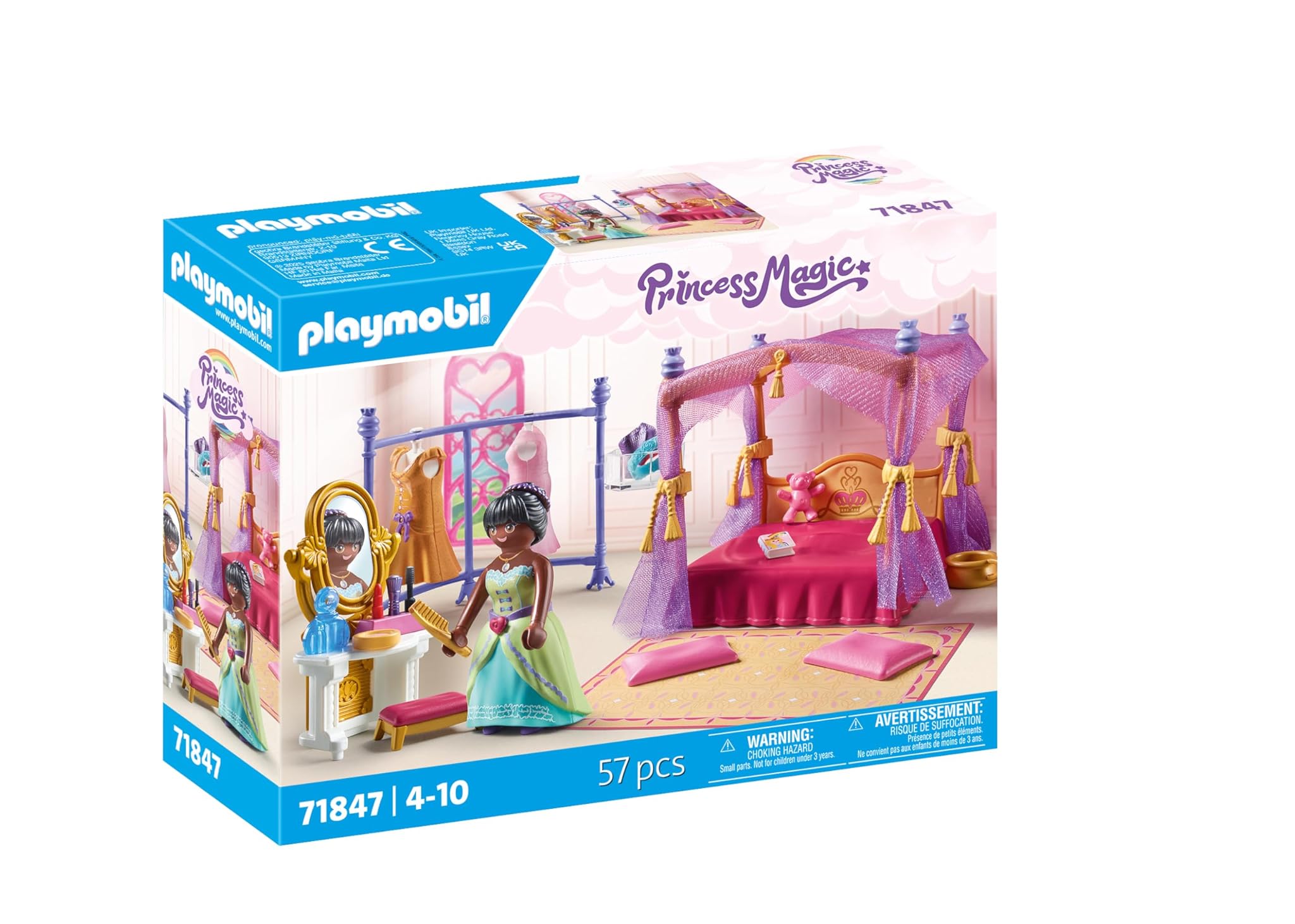 PLAYMOBIL Princess Magic - Camera da Letto Principessa 71847