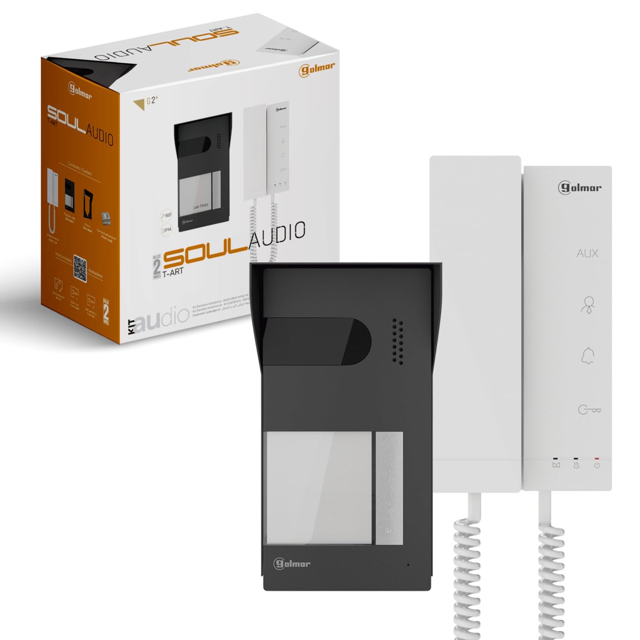 Kit audio SOUL 1 appel à combiné - GS4110/TART - GOLMAR