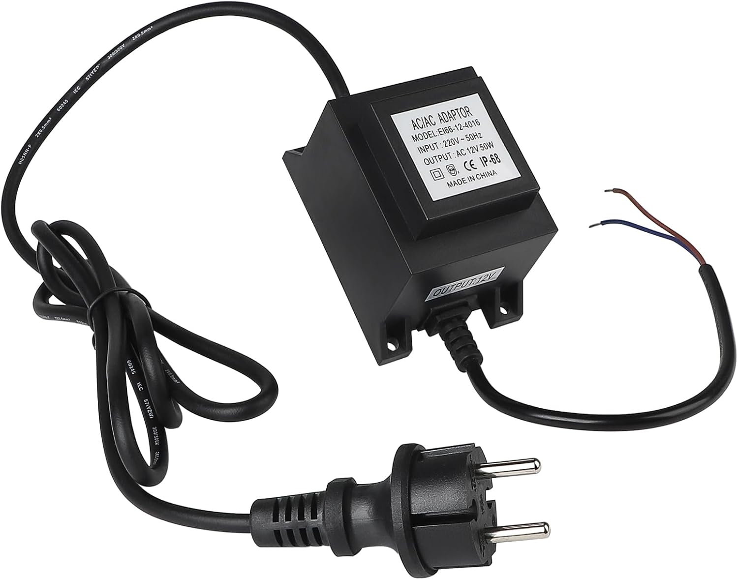 Trasformatore LED 12V 50W 4.16A IP68 Impermeabile - immagine 1