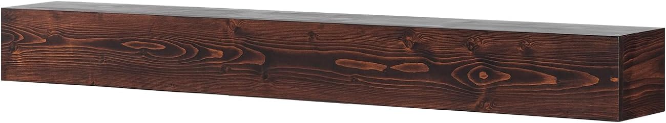 Vevor Mensola Caminetto Galleggiante 60x8x6 Pollici - immagine 4