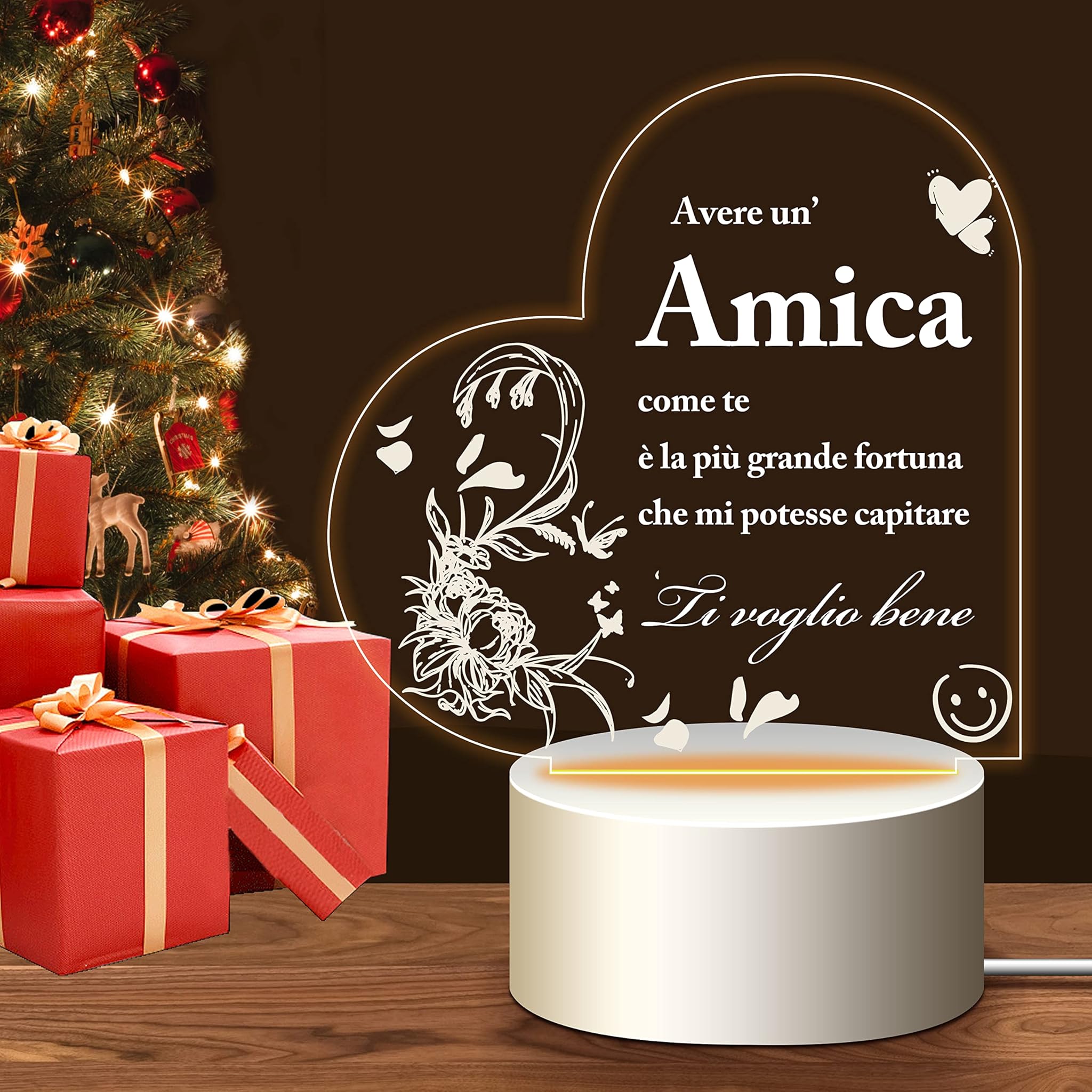 Regalo Amica Compleanno - Luce Notturna a LED