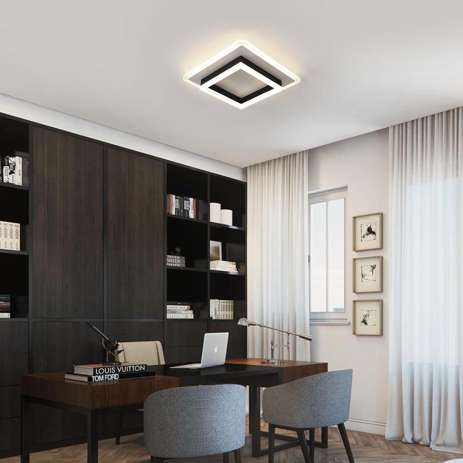 Delipop Plafoniera LED Moderna 30W 3375LM, Bianca - immagine 8