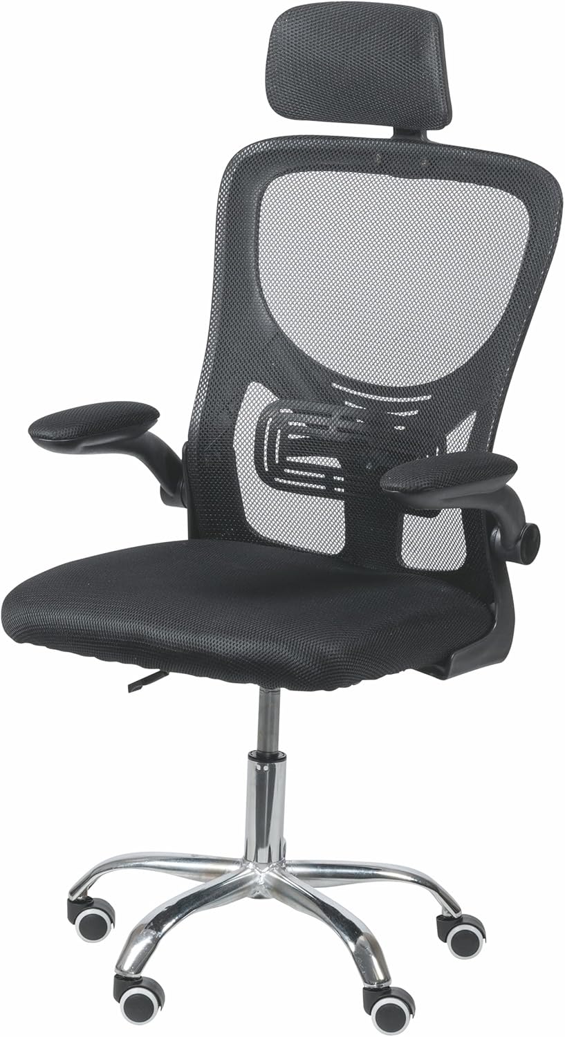 Galileo Casa Sedia da Scrivania Girevole, Nera