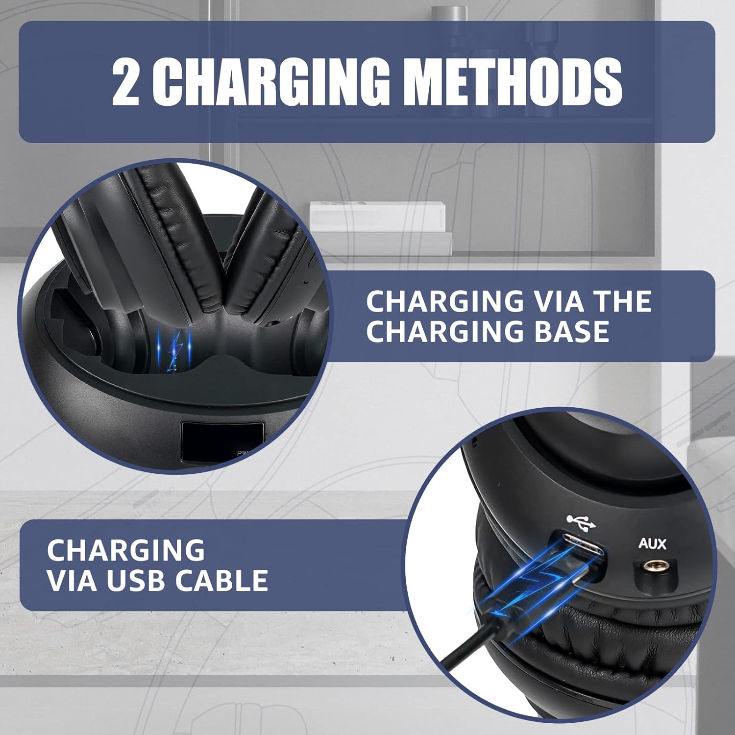 Retekess TA006 Cuffie Wireless per TV - immagine 6