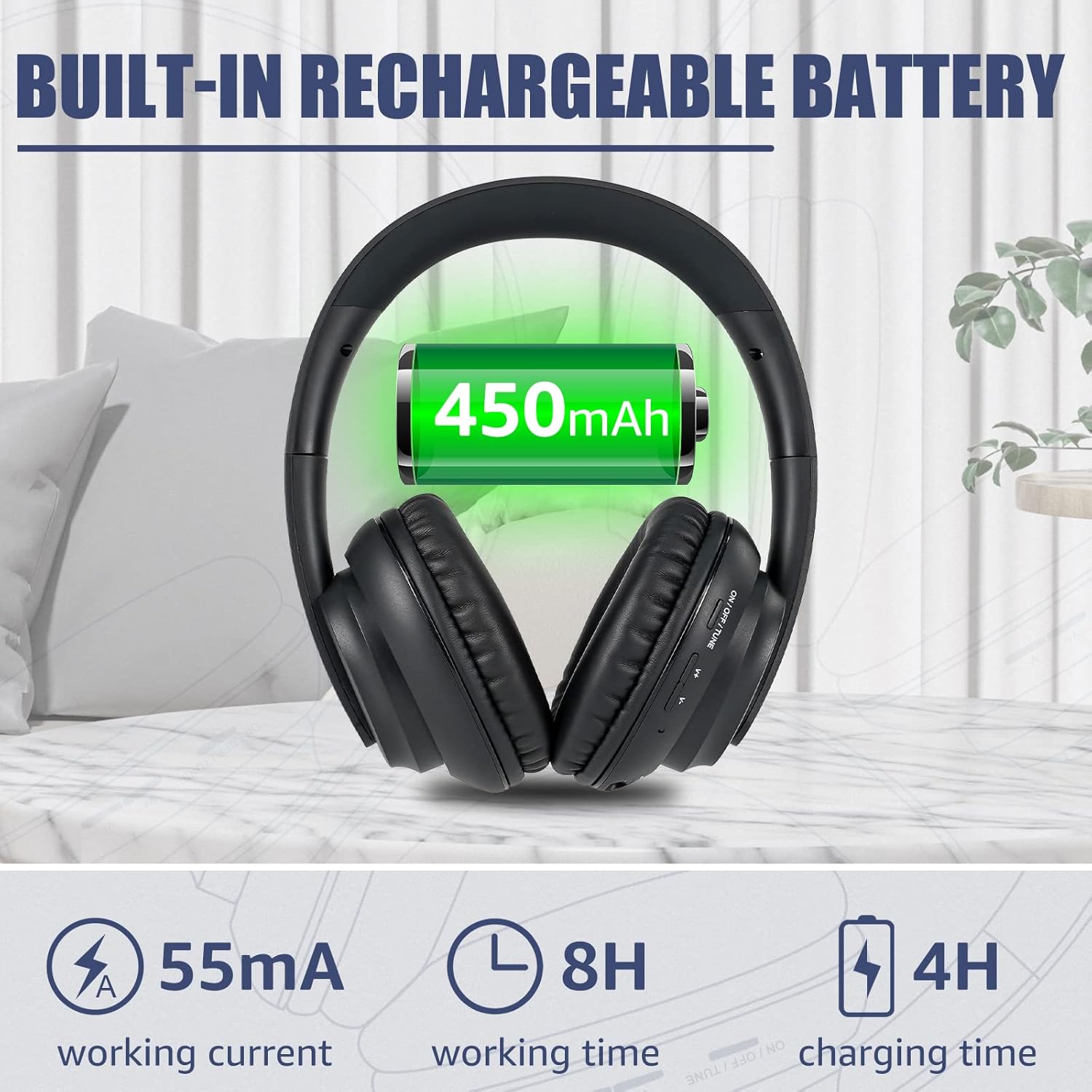 Retekess TA006 Cuffie Wireless per TV - immagine 9