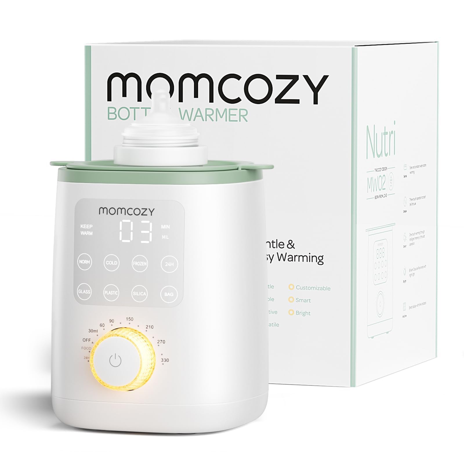 Momcozy Scaldabiberon per Latte Materno e Formula