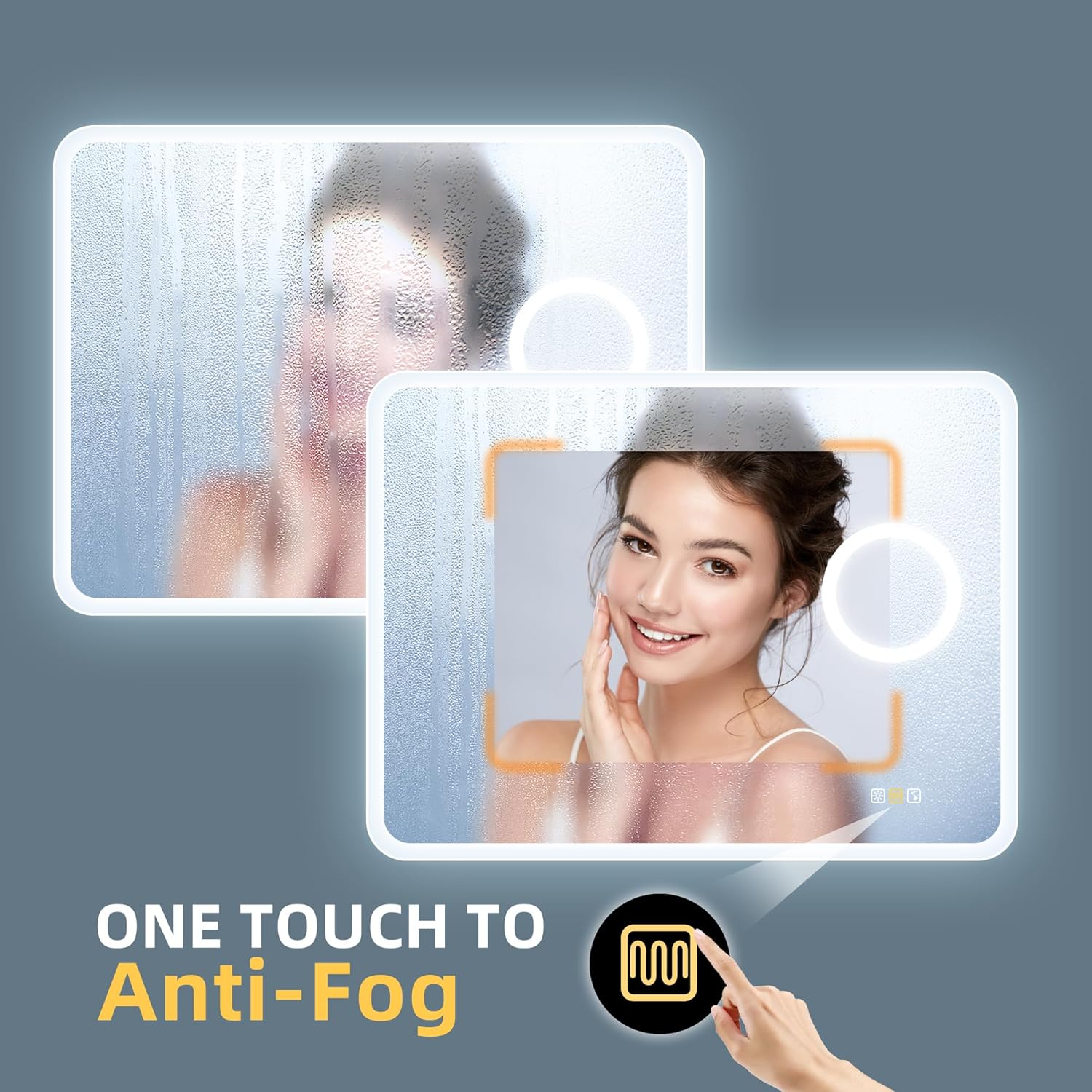 Starlead Specchio Bagno LED 60x80cm con Ingrandimento 5X - immagine 6